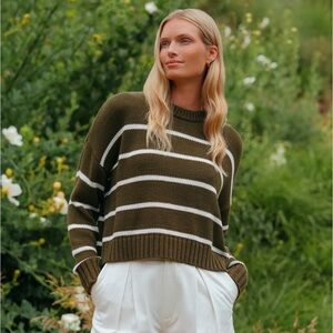 Jenni Kayne Chloe Crewneck. Barely worn. Size XS